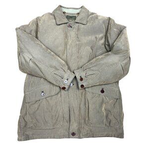 Men's RAINFOREST Tencel Coat w/Removable Down-Filled Lining and Collars- Size XL